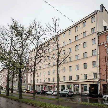 Апартаменты Cute & Quiet Studio In Kallio Near Center